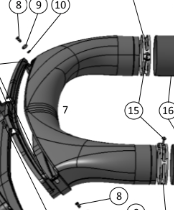 AIR DUCT HOUSING